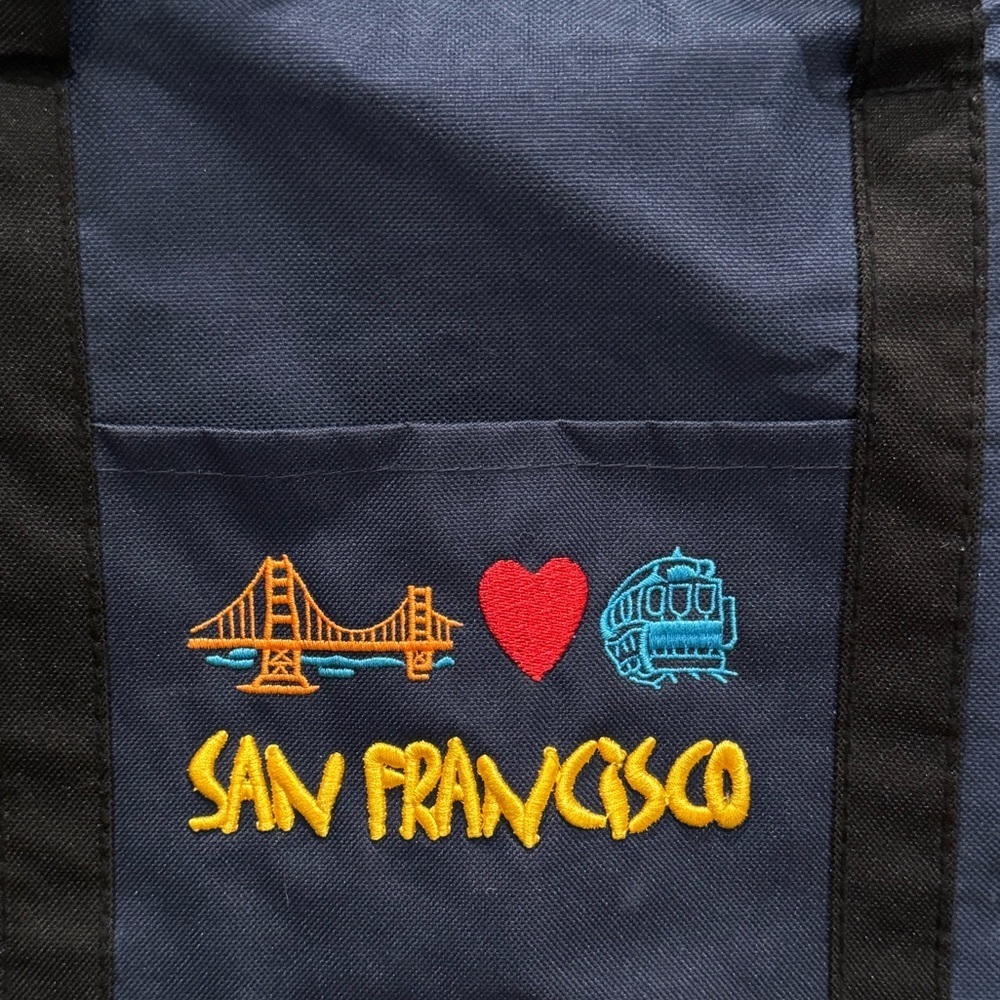 Canvas San Francisco Bag - Picture 2 of 6
